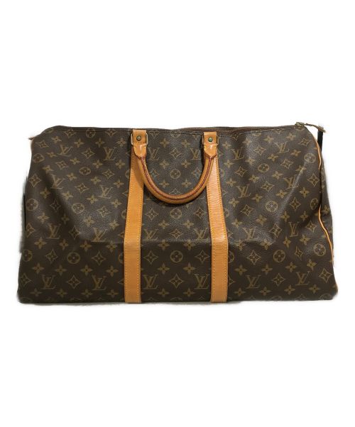 LOUIS VUITTON（ルイ ヴィトン）LOUIS VUITTON (ルイ ヴィトン) キーポル50/トラベルバッグ ブラウン サイズ:-の古着・服飾アイテム