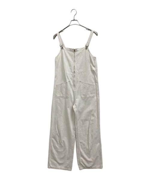 JOHNBULL（ジョンブル）Johnbull (ジョンブル) オーバーオール ホワイト サイズ:Mの古着・服飾アイテム
