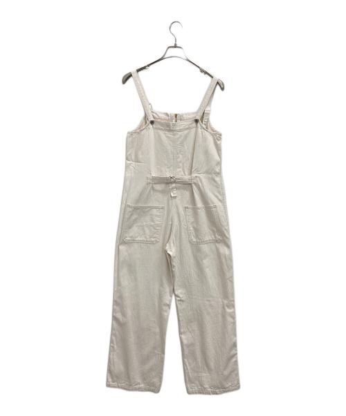 JOHNBULL（ジョンブル）Johnbull (ジョンブル) オーバーオール ホワイト サイズ:Mの古着・服飾アイテム