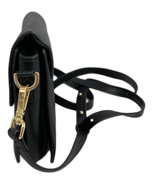 Papillonner（パピヨネ）Papillonner (パピヨネ) ショルダーバッグ ブラックの古着・服飾アイテム