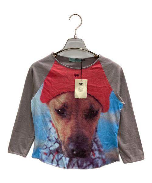 ANYA HINDMARCH（アニヤ・ハインドマーチ）ANYA HINDMARCH (アニヤハインドマーチ) プリントカットソー マルチカラー サイズ:42 未使用品の古着・服飾アイテム