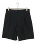 AURALEE（オーラリー）の古着「ハーフパンツ」｜ブラック