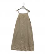 WALANCEワランス）の古着「オーガニックコットンキャミソールワンピース」｜ベージュ