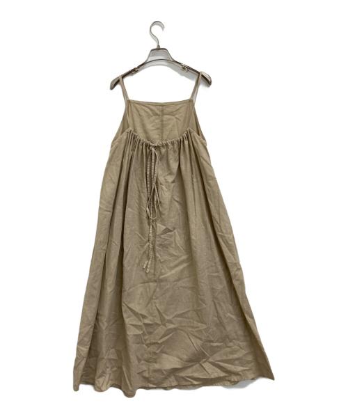 WALANCE（ワランス）WALANCE (ワランス) オーガニックコットンキャミソールワンピース ベージュ サイズ:表記無しの古着・服飾アイテム
