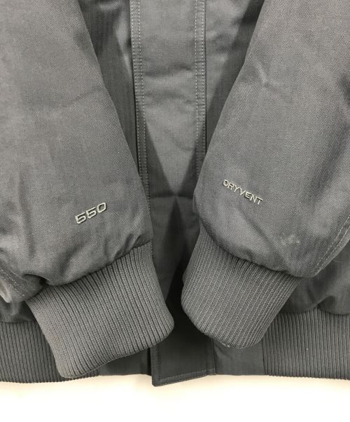 THE NORTH FACE（ザ ノース フェイス）THE NORTH FACE (ザ ノース フェイス) ダウンジャケット グレー×ブラック サイズ:XLの古着・服飾アイテム