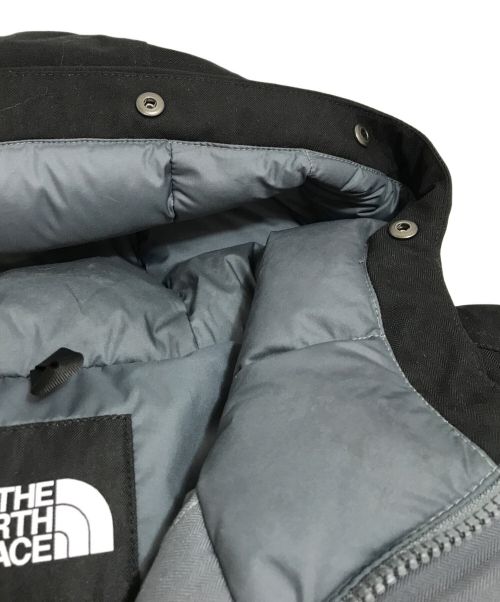 THE NORTH FACE（ザ ノース フェイス）THE NORTH FACE (ザ ノース フェイス) ダウンジャケット グレー×ブラック サイズ:XLの古着・服飾アイテム