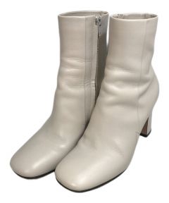 中古・古着通販】YELLO (イエロ) MINKY SHORT BOOTS レオパード 厚底