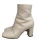 PELLICO (ペリーコ) SEMI SQUARE TOE SHORT BOOTS ベージュ サイズ:35 1/2：13000円