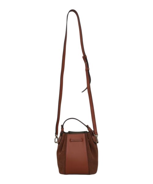 FURLA（フルラ）FURLA (フルラ) MIASTELLA バケットバッグ ブラウンの古着・服飾アイテム