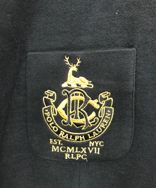 POLO RALPH LAUREN（ポロ・ラルフローレン）POLO RALPH LAUREN (ポロ・ラルフローレン) 金釦ブレザー ブラック サイズ:0　150/80Aの古着・服飾アイテム