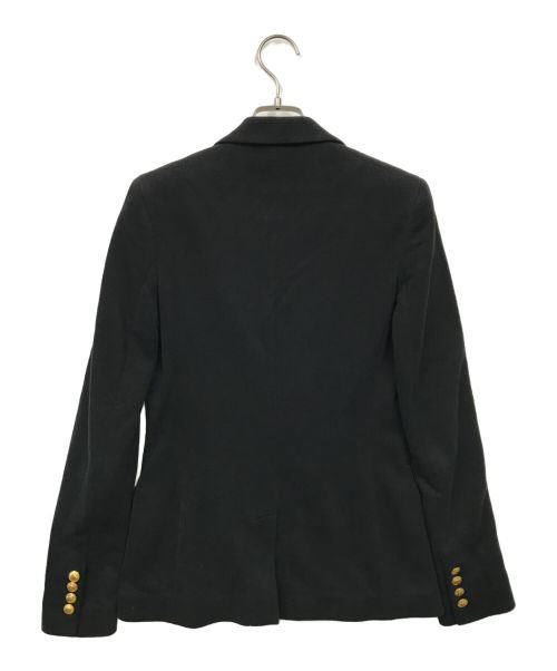 POLO RALPH LAUREN（ポロ・ラルフローレン）POLO RALPH LAUREN (ポロ・ラルフローレン) 金釦ブレザー ブラック サイズ:0　150/80Aの古着・服飾アイテム