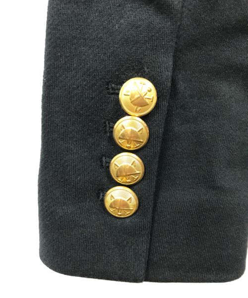 POLO RALPH LAUREN（ポロ・ラルフローレン）POLO RALPH LAUREN (ポロ・ラルフローレン) 金釦ブレザー ブラック サイズ:0　150/80Aの古着・服飾アイテム