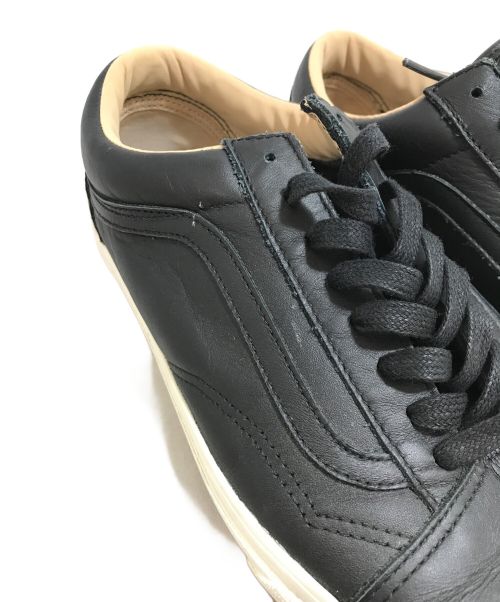 VANS（ヴァンズ）VANS (バンズ) Ron Herman (ロンハーマン) レザーローカットスニーカー ブラック サイズ:29の古着・服飾アイテム