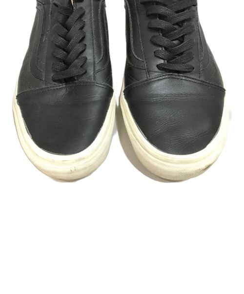 VANS（ヴァンズ）VANS (バンズ) Ron Herman (ロンハーマン) レザーローカットスニーカー ブラック サイズ:29の古着・服飾アイテム