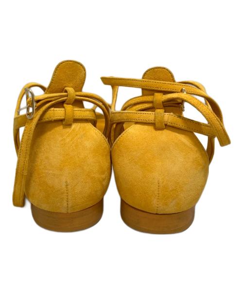 HERMES（エルメス）HERMES (エルメス) ストラップサンダル イエロー サイズ:37の古着・服飾アイテム