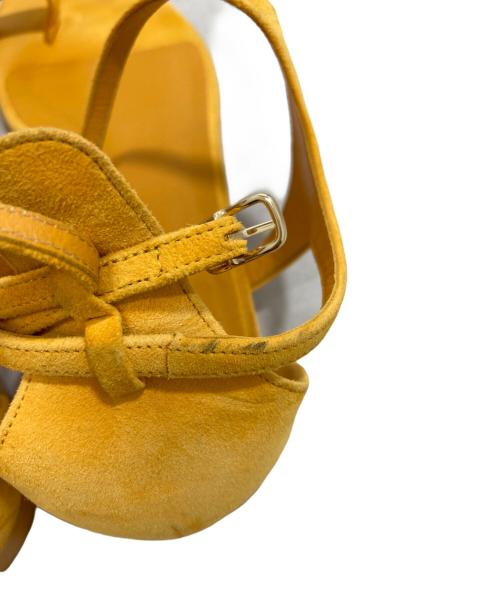 HERMES（エルメス）HERMES (エルメス) ストラップサンダル イエロー サイズ:37の古着・服飾アイテム