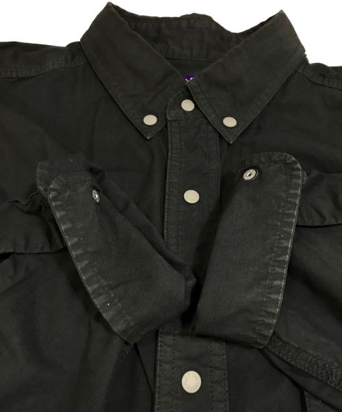 THE NORTH FACE（ザ ノース フェイス）THE NORTH FACE (ザ ノース フェイス) Lightweight Twill B.D. Work Shirt グレー サイズ:Lの古着・服飾アイテム