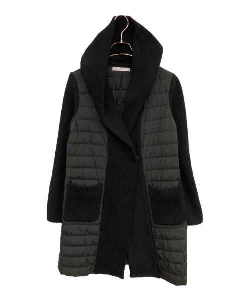 VICKY（ビッキー）VICKY (ビッキー) ダウン切替コート ブラック サイズ:1の古着・服飾アイテム