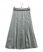 TO BE CHICトゥービーシック）の古着「スカート」｜スカイブルー