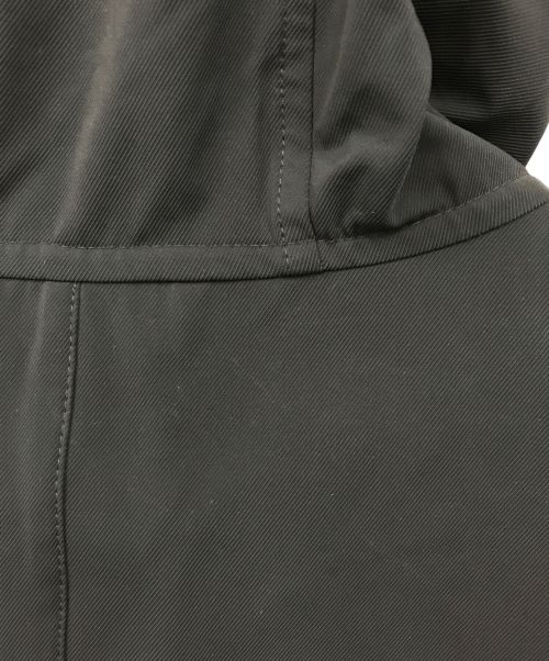 MOORER（ムーレー）MOORER (ムーレー) フーデッドコート ブラック サイズ:44の古着・服飾アイテム