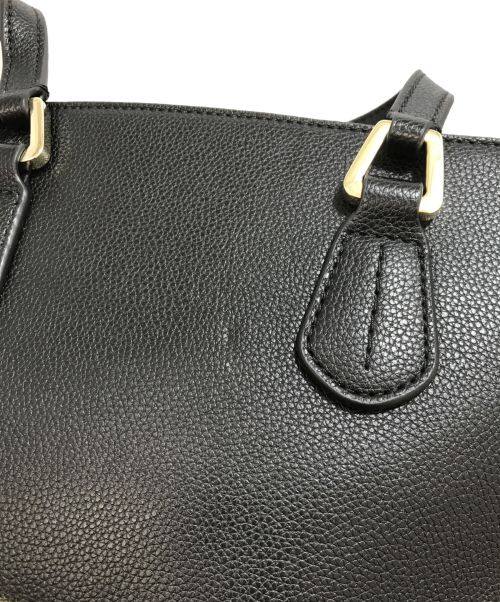 EMPORIO ARMANI（エンポリオアルマーニ）EMPORIO ARMANI (エンポリオアルマーニ) ハンドバッグ ブラックの古着・服飾アイテム