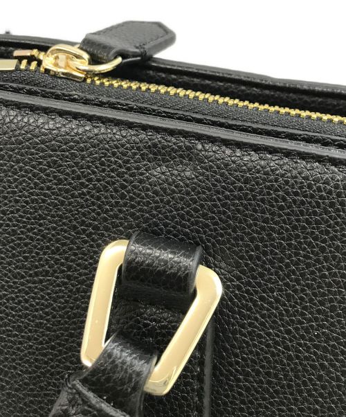 EMPORIO ARMANI（エンポリオアルマーニ）EMPORIO ARMANI (エンポリオアルマーニ) ハンドバッグ ブラックの古着・服飾アイテム