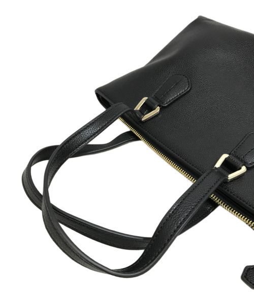 EMPORIO ARMANI（エンポリオアルマーニ）EMPORIO ARMANI (エンポリオアルマーニ) ハンドバッグ ブラックの古着・服飾アイテム