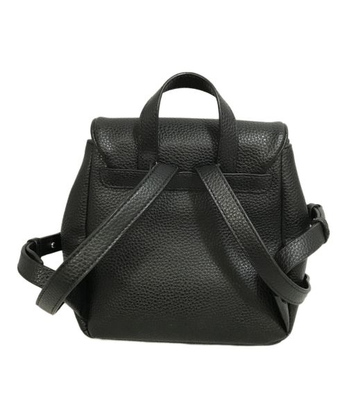 EMPORIO ARMANI（エンポリオアルマーニ）EMPORIO ARMANI (エンポリオアルマーニ) リュック ブラックの古着・服飾アイテム