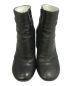 中古・古着 MM6 Maison Margiela (エムエムシックス メゾンマルジェラ) レザーアンクルブーツ ブラック サイズ:37：12000円