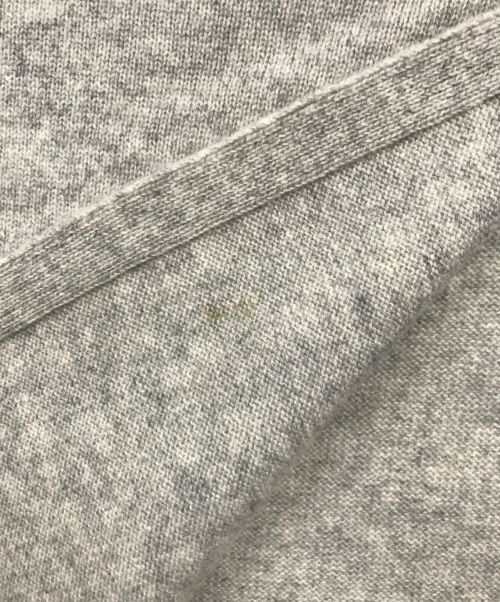 lucien pellat-finet（ルシアン・ペラフィネ）lucien pellat-finet (ルシアン・ペラフィネ) カシミヤストール グレーの古着・服飾アイテム