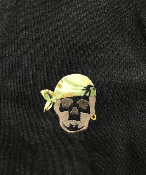 lucien pellat-finet（ルシアン・ペラフィネ）lucien pellat-finet (ルシアン・ペラフィネ) カシミヤカーディガン ネイビー サイズ:Sの古着・服飾アイテム