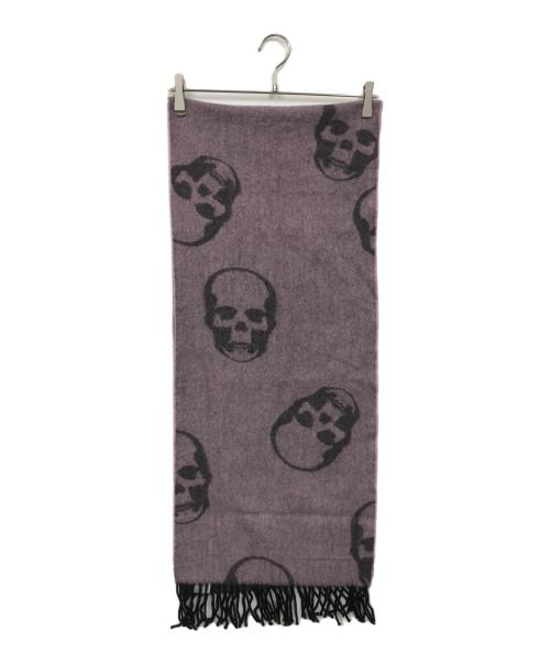 lucien pellat-finet（ルシアン・ペラフィネ）lucien pellat-finet (ルシアン・ペラフィネ) カシミヤストール ピンクの古着・服飾アイテム