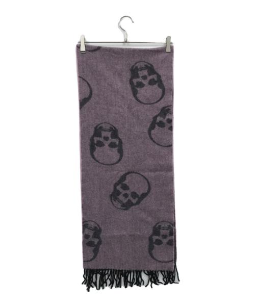 lucien pellat-finet（ルシアン・ペラフィネ）lucien pellat-finet (ルシアン・ペラフィネ) カシミヤストール ピンクの古着・服飾アイテム