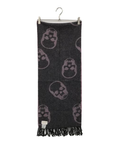 lucien pellat-finet（ルシアン・ペラフィネ）lucien pellat-finet (ルシアン・ペラフィネ) カシミヤストール ピンクの古着・服飾アイテム