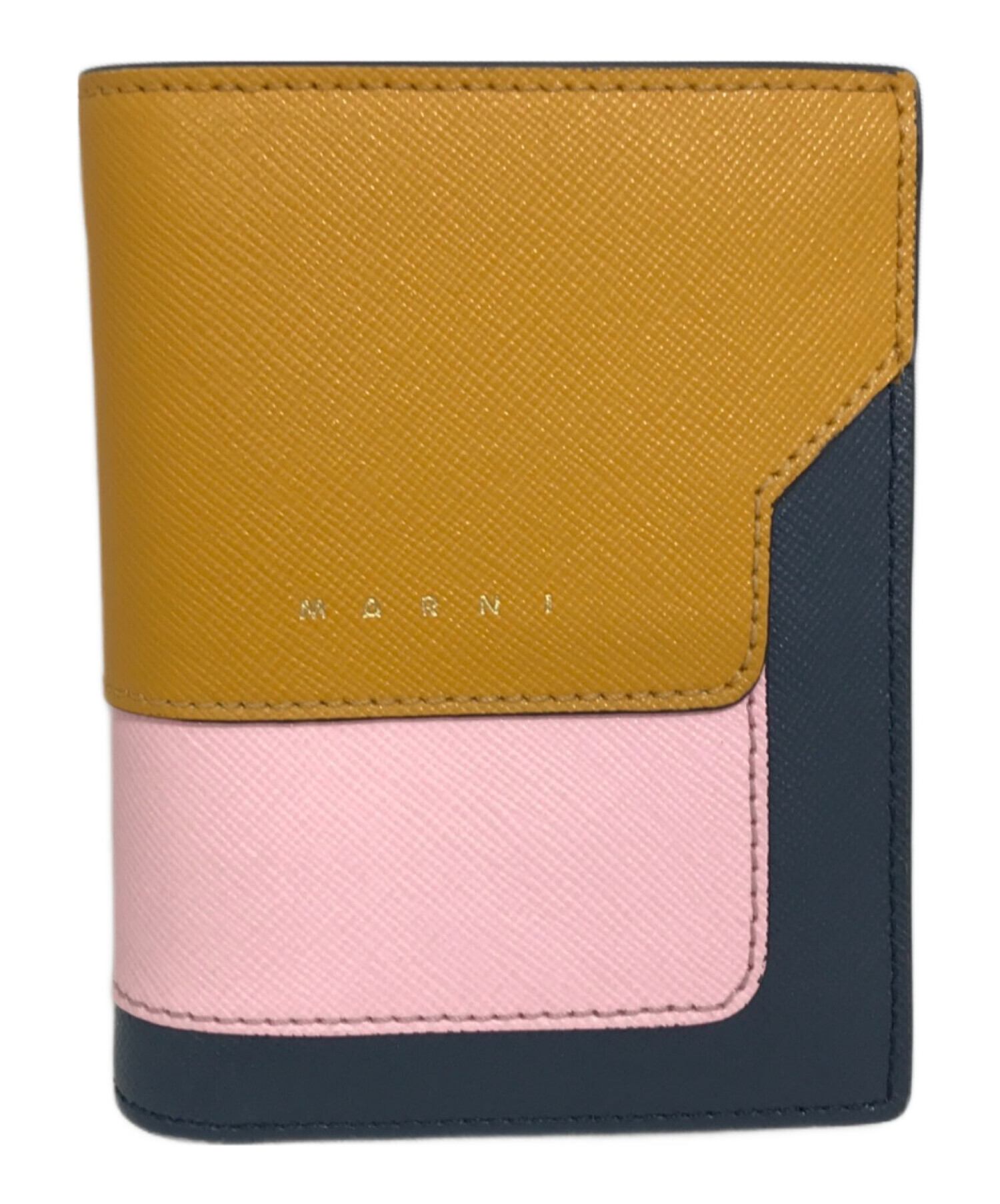 MARNI (マルニ) 2つ折り財布 マルチカラー 良品✨ MARNI マルニ TRUNK