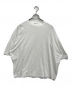 JIL SANDERジルサンダー）の古着「Solid Boxy Fit T-Shirt」｜ホワイト