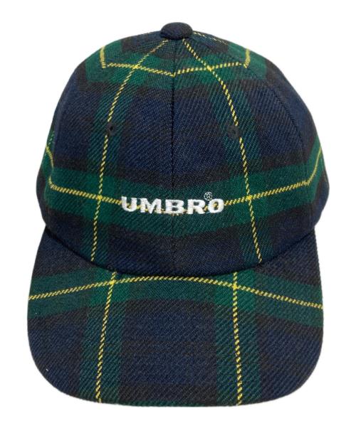 UMBRO（アンブロ）UMBRO (アンブロ) SEDAN ALL-PURPOSE (セダンオールパーパス) キャップ グリーンの古着・服飾アイテム