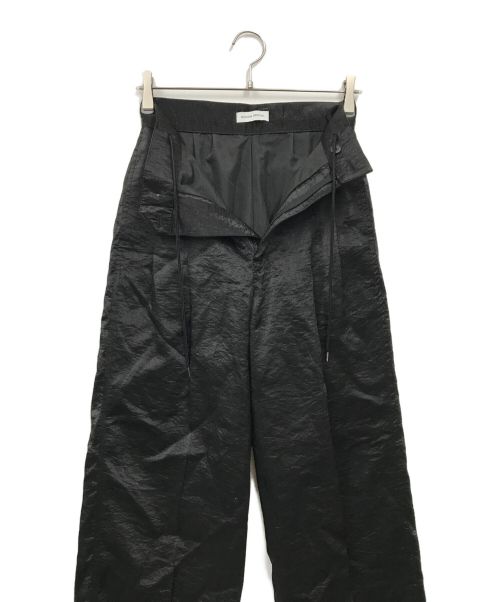 MAISON SPECIAL（メゾンスペシャル）MAISON SPECIAL (メゾンスペシャル) Washable Chambray Easy Pants ブラック サイズ:36の古着・服飾アイテム