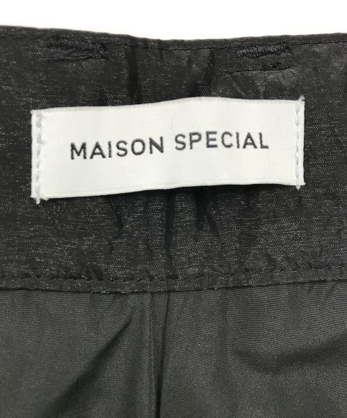 MAISON SPECIAL（メゾンスペシャル）MAISON SPECIAL (メゾンスペシャル) Washable Chambray Easy Pants ブラック サイズ:36の古着・服飾アイテム