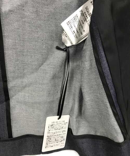 CULLNI（クルニ）CULLNI (クルニ) Light Denim Tailored Jacket ネイビー サイズ:1 未使用品の古着・服飾アイテム