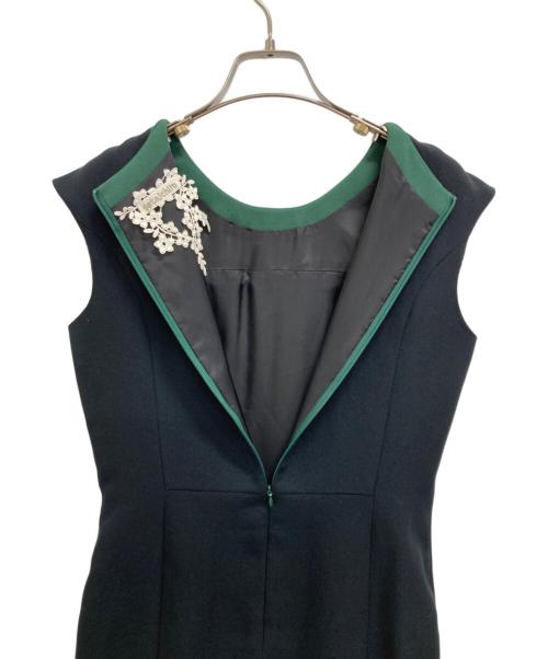 SETA ICHIRO（セタイチロウ）SETA ICHIRO (セタイチロウ) ノースリーブワンピース グリーンの古着・服飾アイテム