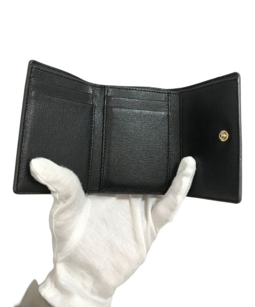FURLA（フルラ）FURLA (フルラ) コンパクトウォレット ブラックの古着・服飾アイテム