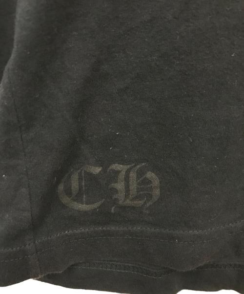 CHROME HEARTS（クロムハーツ）CHROME HEARTS (クロムハーツ) ロゴポケットTシャツ ブラック サイズ:Mの古着・服飾アイテム