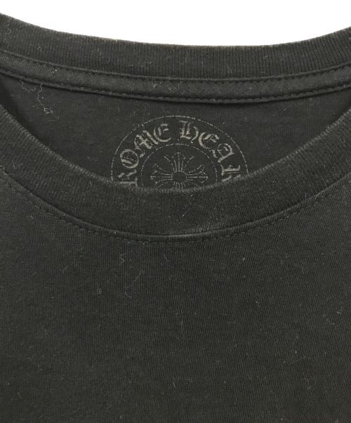 CHROME HEARTS（クロムハーツ）CHROME HEARTS (クロムハーツ) ロゴポケットTシャツ ブラック サイズ:Mの古着・服飾アイテム