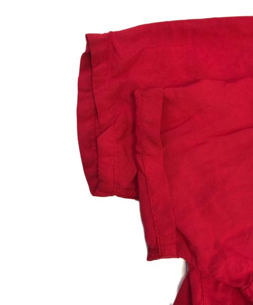 301BETTER THAN PERFECT（古着）301BETTER THAN PERFECT (古着) 60’sボーリングシャツ レッド サイズ:Sの古着・服飾アイテム