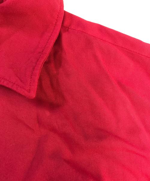 301BETTER THAN PERFECT（古着）301BETTER THAN PERFECT (古着) 60’sボーリングシャツ レッド サイズ:Sの古着・服飾アイテム