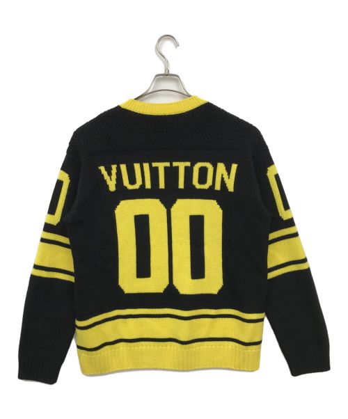 LOUIS VUITTON（ルイ ヴィトン）LOUIS VUITTON (ルイ ヴィトン) フットボールニット ブラック サイズ:Sの古着・服飾アイテム