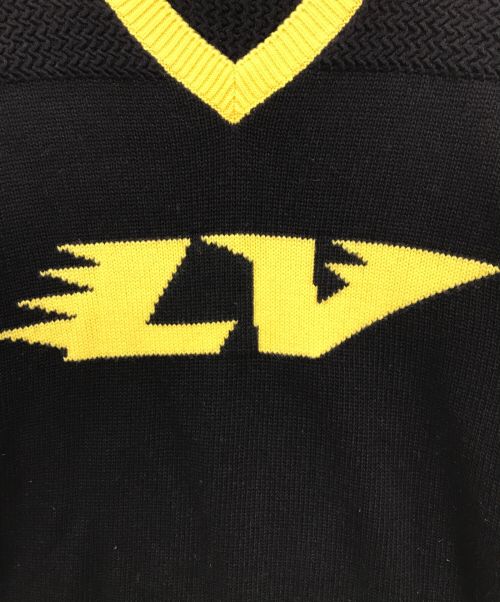 LOUIS VUITTON（ルイ ヴィトン）LOUIS VUITTON (ルイ ヴィトン) フットボールニット ブラック サイズ:Sの古着・服飾アイテム