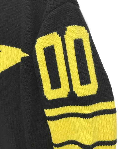 LOUIS VUITTON（ルイ ヴィトン）LOUIS VUITTON (ルイ ヴィトン) フットボールニット ブラック サイズ:Sの古着・服飾アイテム