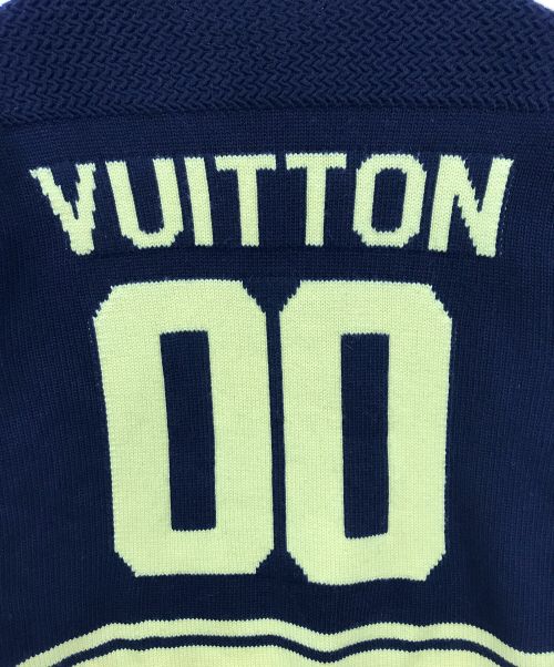 LOUIS VUITTON（ルイ ヴィトン）LOUIS VUITTON (ルイ ヴィトン) フットボールニット ブラック サイズ:Sの古着・服飾アイテム